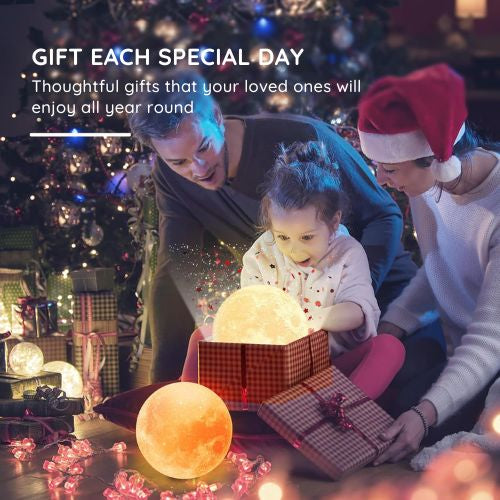 Realistic Moon Lamp Relaxing Night Light